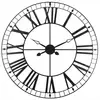 Image de Horloge Vintage Métal Noir D90cm - Atmosphera