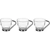 Image de Lot De 3 Mugs En Verre "abel" 11cl Transparent