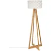 Image de Lampadaire Moki Bambou Blanc H150cm - Atmosphera