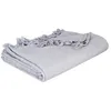 Image de Jeté de lit coton gris souris 160x220cm - Atmosphera Créateur dintérieur