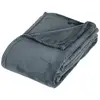 Image de Plaid Kiesa En Microfibre Bleu 125x150cm - Atmosphera