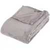 Image de Plaid Microfibre Gris 130x180cm - Atmosphera