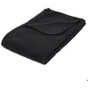 Image de Plaid polaire noir 125x150cm - Atmosphera Créateur dintérieur