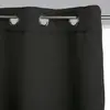 Image de Lot De 2 Rideaux Occultants Noir 135x240cm - Atmosphera Créateur D'intérieur