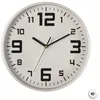 Image de Horloge argent Elian D30cm - Atmosphera Créateur dintérieur