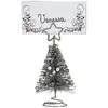 Image de Cavalier de table sapin "Colorama", Paillette avec sequins X1 H10 Cm - Argent