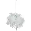 Image de Suspension De Noël Plumes Ange Sur Couronne - Atmosphera Créateur D'intérieur