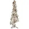 Image de Sapin Avec Branches Et Étoiles 57cm Bois - Feeric Lights & Christmas