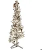 Image de Sapin avec branches et étoiles 57cm bois - Feeric lights & christmas