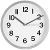 Image de Horloge Plastique Gris D22cm - Atmosphera