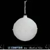 Image de Boule De Noël Verre 100 Mm Dentelle - Feeric Lights & Christmas