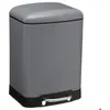 Image de Poubelle à pédale métal 6L Ariane gris anthracite - 5 five simply smart