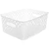 Image de Panier En Plastique 4l Folk Blanc - 5five