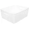 Image de Panier En Plastique 11l Folk Blanc - 5five