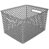 Image de Panier En Plastique 19l Folk Gris - 5five
