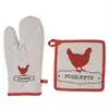 Image de Gant Manique Poule Multicolore H30cm - Atmosphera