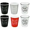 Image de Coffret 6 Tasses "bistrot" 10cl Multicolore