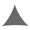 Image de Voile dombrage triangulaire Curacao gris 3x3x3m en polyester - Hespéride