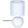 Image de Lampe Céramique Timéo Blanc Brillant H25cm - Atmosphera
