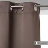 Image de Lot De 2 Rideaux Occultants Gris Taupe 135x240cm - Atmosphera Créateur D'intérieur