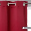 Image de Lot de 2 rideaux occultants rouge 135x240cm - Atmosphera Créateur dintérieur