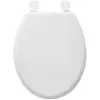 Image de Abattant Wc Colorama Blanc En Bois Laqué - 5five