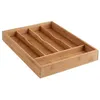 Image de 5five - range-couverts 5 compartiments bambou