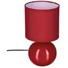 Image de Lampe Céramique Timéo Rouge Brillant H25cm - Atmosphera