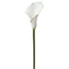 Image de Tige D'arum Artificiel Blanc H75cm - Atmosphera
