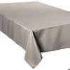 Image de Nappe Lallie anti-tâche beige 150x300cm - Atmosphera Créateur dintérieur