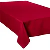 Image de Nappe anti-tâche rouge 150x300cm - Atmosphera Créateur dintérieur