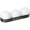 Image de Bougie Boule Rustique Many Blanc 88g - Atmosphera