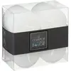 Image de Lot De 4 Bougies Rustiques Olia Blanc 60g - Atmosphera