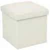 Image de Pouf pliant Lysandre beige - Atmosphera Créateur dintérieur