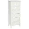 Image de Chiffonnier Charme blanc 6 tiroirs - Atmosphera Créateur dintérieur
