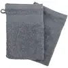 Image de Lot De 2 Gants De Toilette Gris 15x21cm - Atmosphera