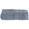 Image de Serviette Invité Essentiel Coton Gris 30x50cm - Atmosphera