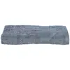 Image de Serviette De Toilette Essentiel Coton Gris 50x90cm - Atmosphera