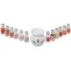 Image de Brûle-parfum Kili Avec 12 Huiles Parfumées 10ml Assorti - Atmosphera