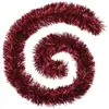 Image de Guirlande Boa Brins Fins 15cmx2m 8 Plis Rouge - Feeric Lights & Christmas