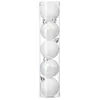 Image de Lot de 5 Boules de Noël Colorama 5cm Blanc