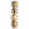 Image de Lot De 4 Boules D.8cm Or - Feeric Lights & Christmas