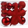 Image de Kit Décos De Sapin 18 Pièces Rouge - Feeric Lights & Christmas