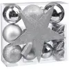 Image de Kit De Sapin Colorama De Noël 18 Pièces Argent - Feeric Lights & Christmas