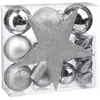 Image de Kit 18 Pièces de Décoration pour Sapin de Noël COLORAMA - Feeric lights & christmas - Argent