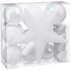 Image de Kit Décos De Sapin 18 Pièces Blanc - Feeric Lights & Christmas