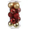 Image de Boules de Noël Soir de Noël lot de 15 en plastique recyclé D5cm Feeric lights & christmas
