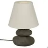 Image de Lampe Mer céramique H30cm - Atmosphera createur dinterieur - Gris
