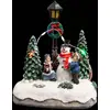 Image de Sujet Lumineux Sapin Bonhomme De Neige 3 - 4 Led Assorti - Feeric Lights & Christmas