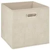 Image de Panier tissu 31x31cm Mix N Modul beige chiné - 5 five simply smart